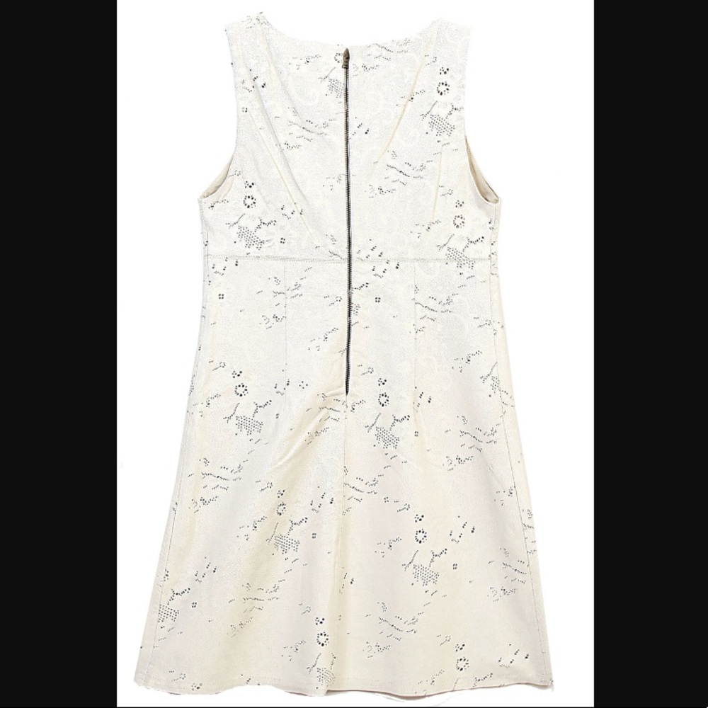 Alice and Olivia laser cut leather dress - Picture 4 of 8