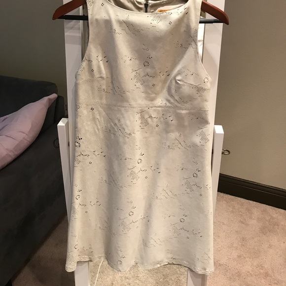 Alice and Olivia laser cut leather dress - Picture 7 of 8