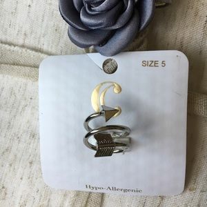 Charming Charlie Wrap Around Arrow Ring