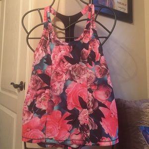 lululemon Floral Tank