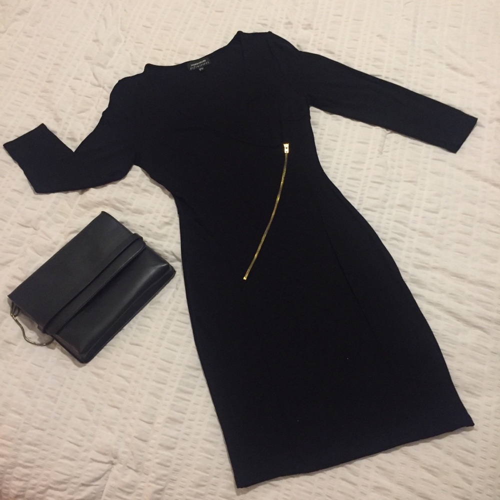 Sexy Zipper Dress
