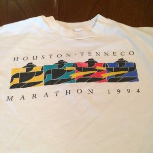 Vintage 1994 Houston marathon shirt