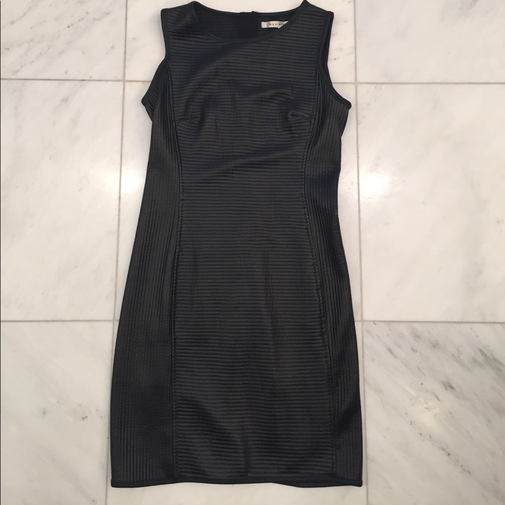 Max Studio Faux Leather Dress