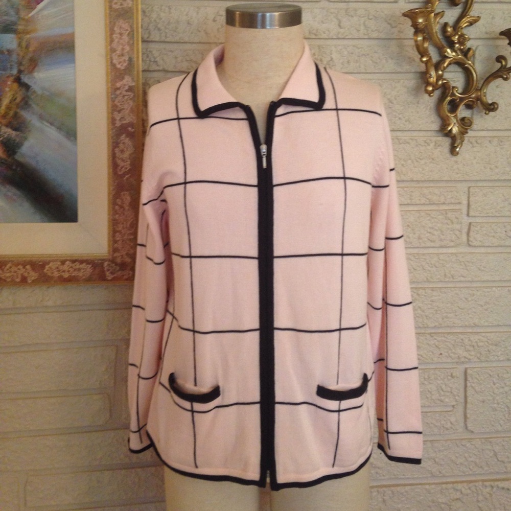 Allison Daley Zip Front Sweater - Picture 2 of 8