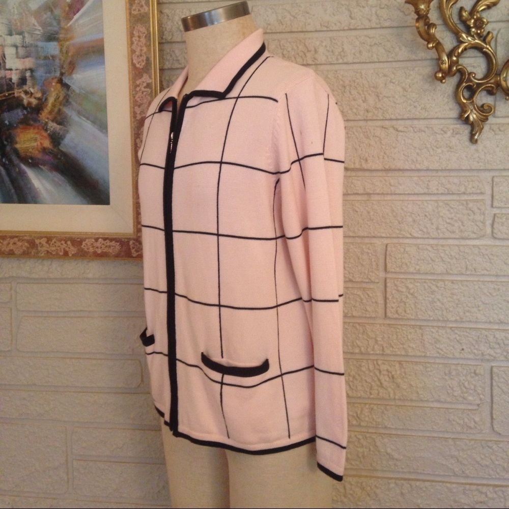 Allison Daley Zip Front Sweater - Picture 3 of 8