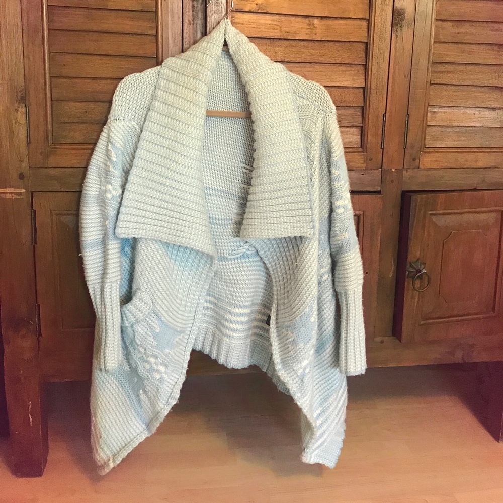 Lovestitch cozy drape cardigan