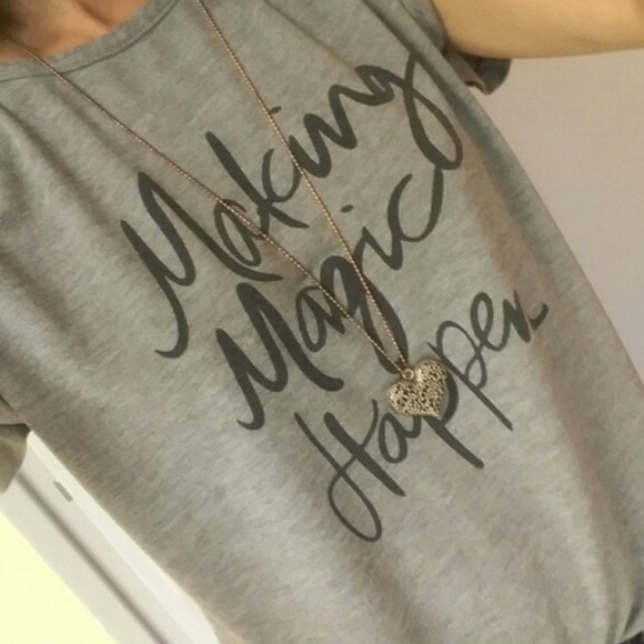 Making Magic Happen Gray Tee T-Shirt XL - Picture 4 of 7