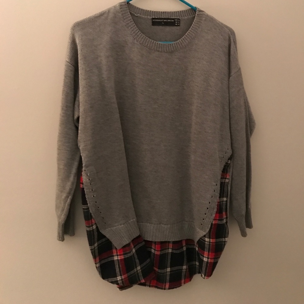 Gray Flannel Sweater