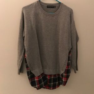 Gray Flannel Sweater