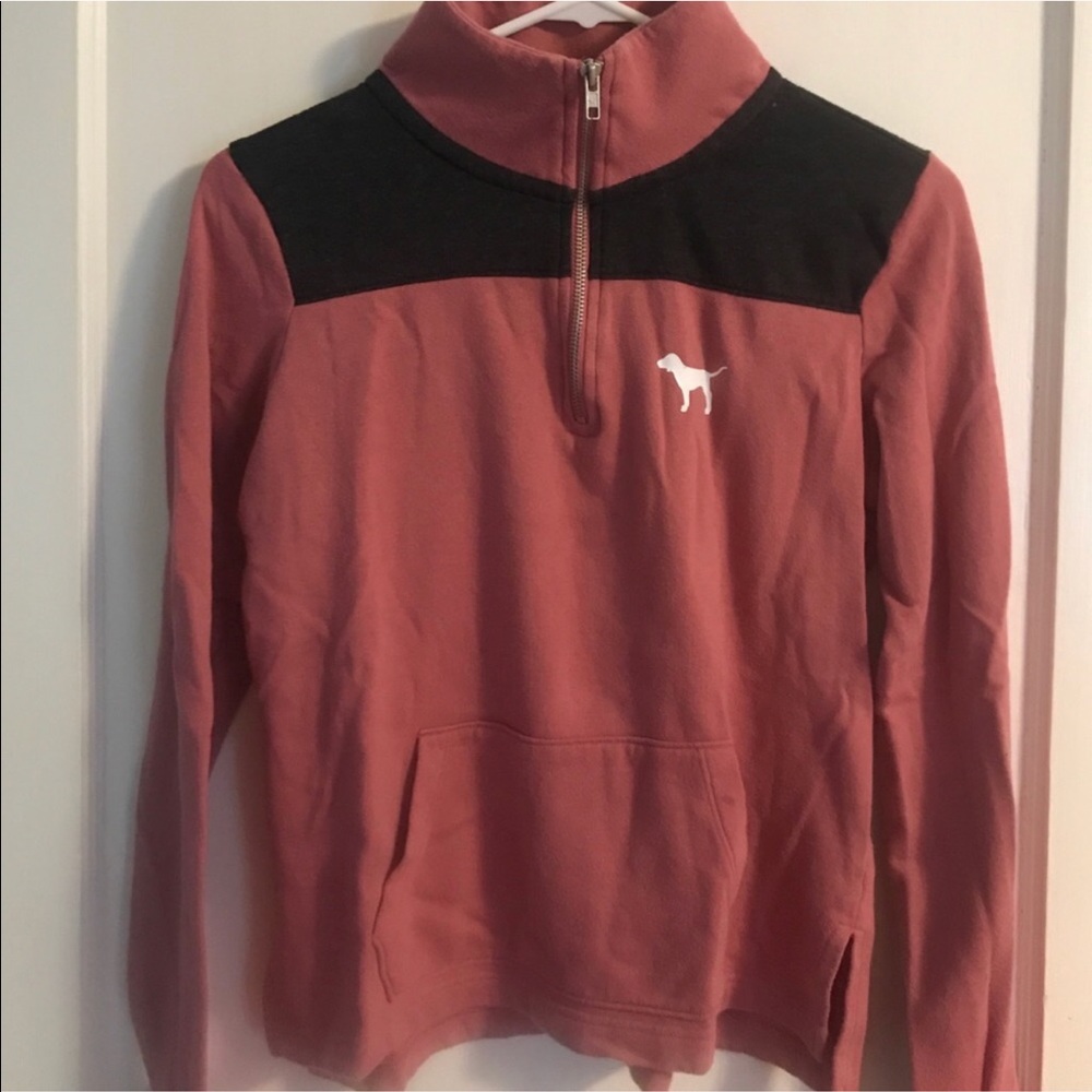 VS Pink Half Zip