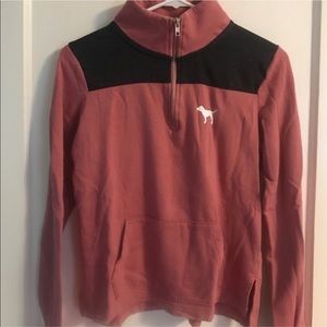 VS Pink Half Zip
