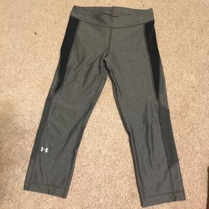 Under Armour Grey Crop Leggings