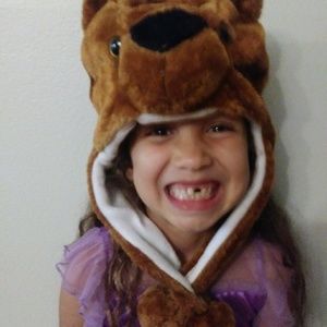 Teddy bear ear warmer hoodie