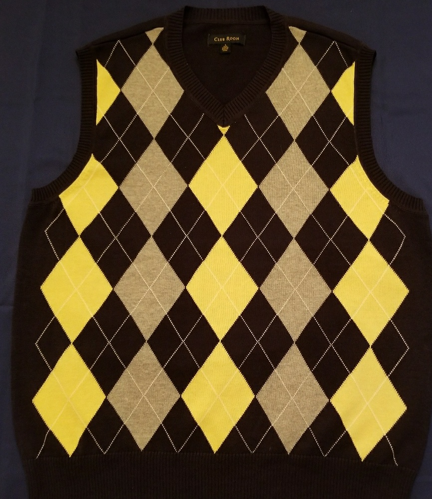 Men's sweater vest.