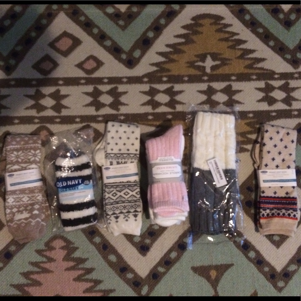 Winter Boot Socks Lot - 8 pairs NIB