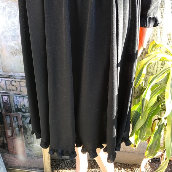 Vintage Black Party Dress - Picture 7 of 8