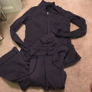 Lululemon jacket and pants set
