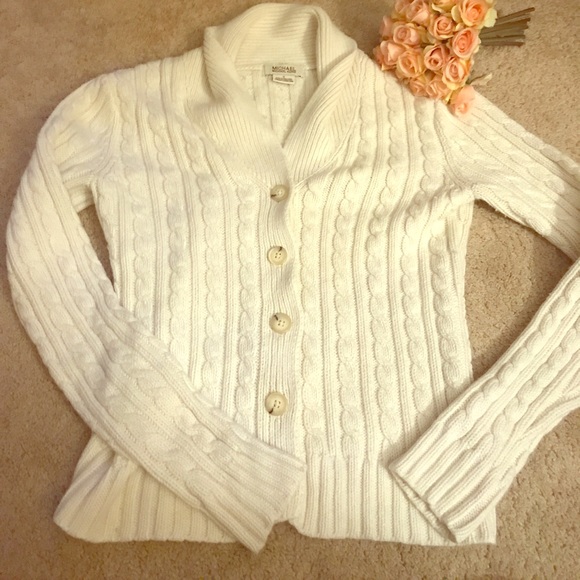 Michael Kors angora cashmere knit sweater💋 - Picture 1 of 4