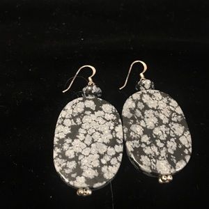 Gemstone earrings