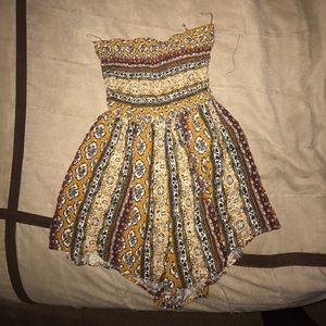 super cute romper tribal print