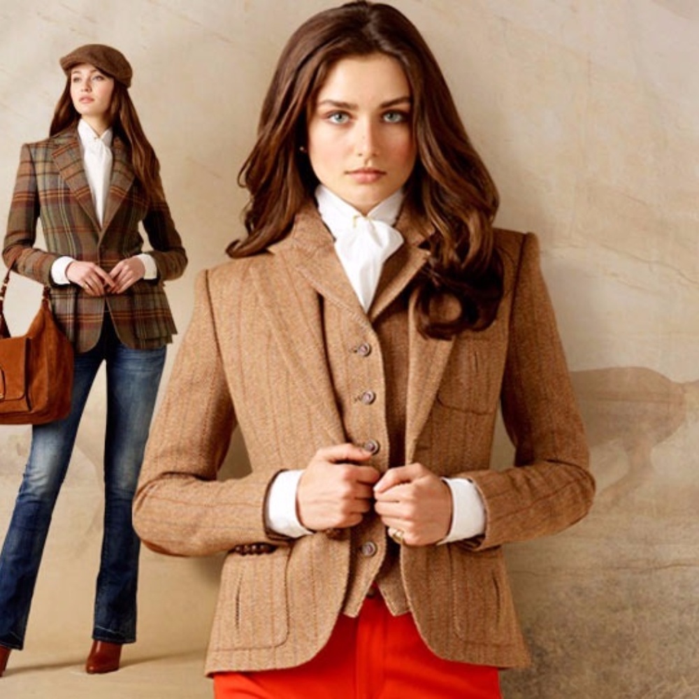 Beautiful Ralph Lauren woman's Alpaca blazer