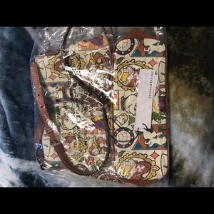 NWT Beauty and the Beast cross body bag