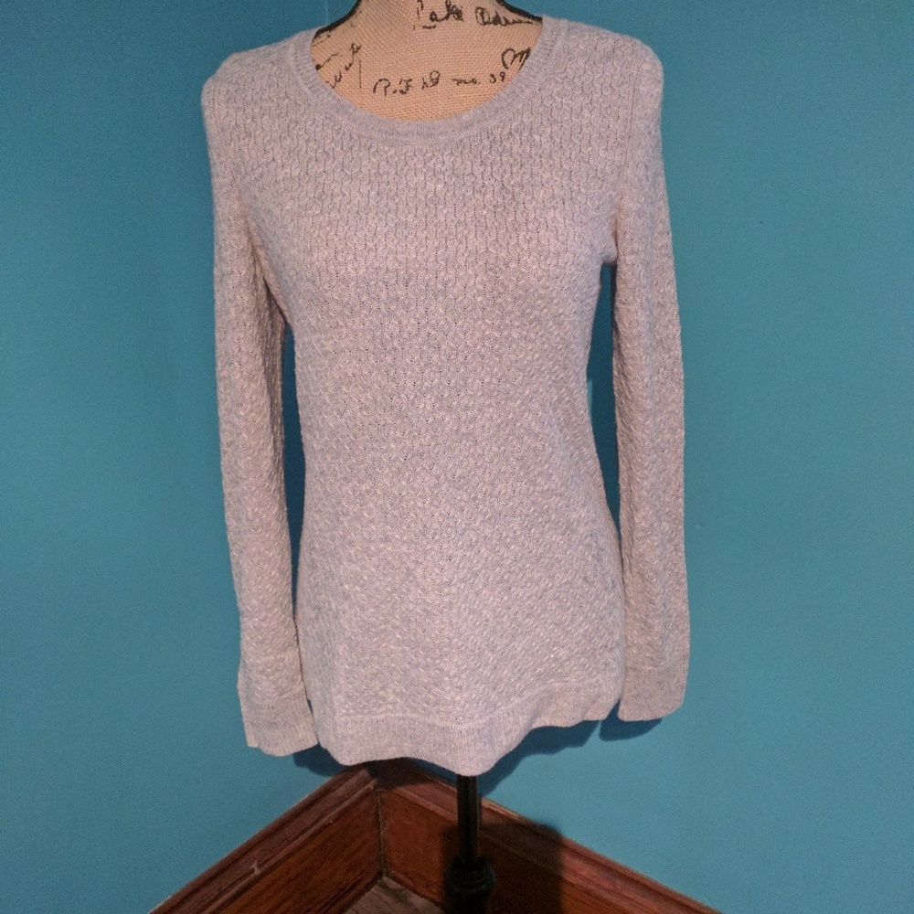 Talbot's grey sweater