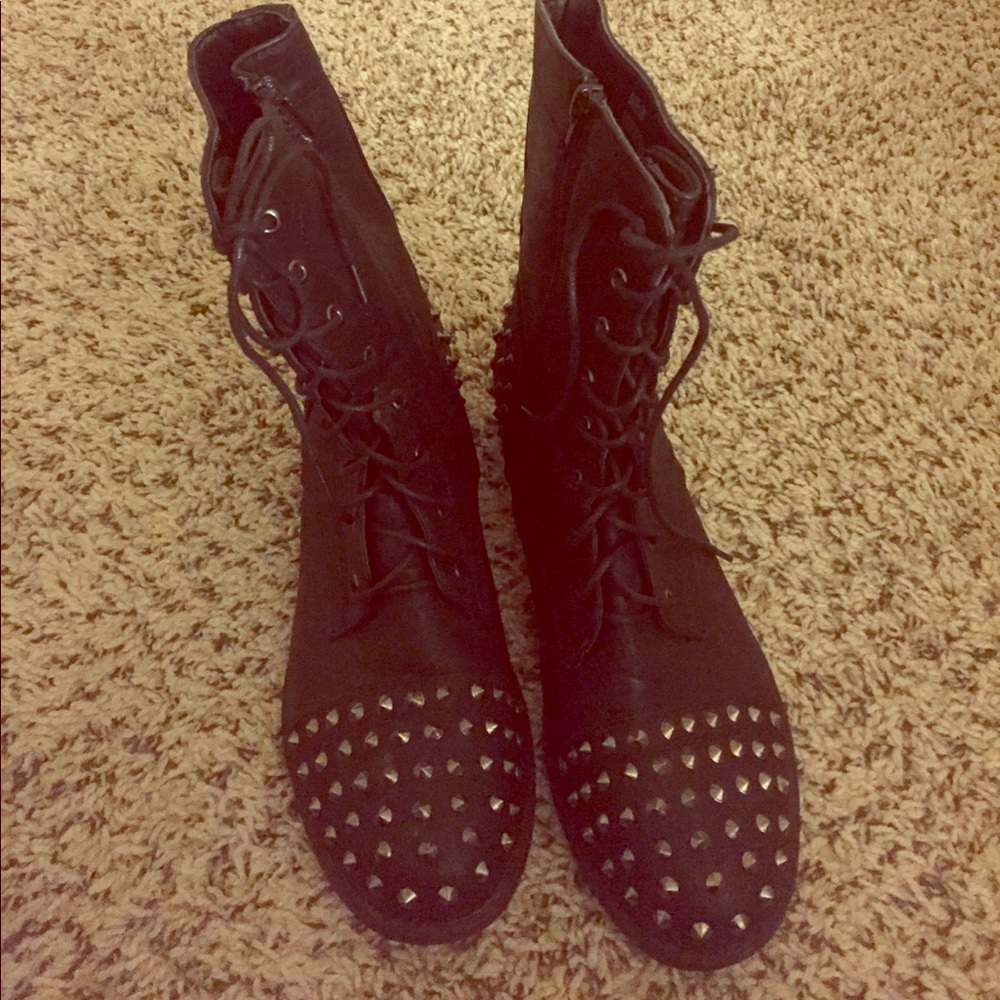 Cute studded boots