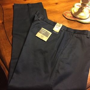Dockers Dark Navy flat front pants