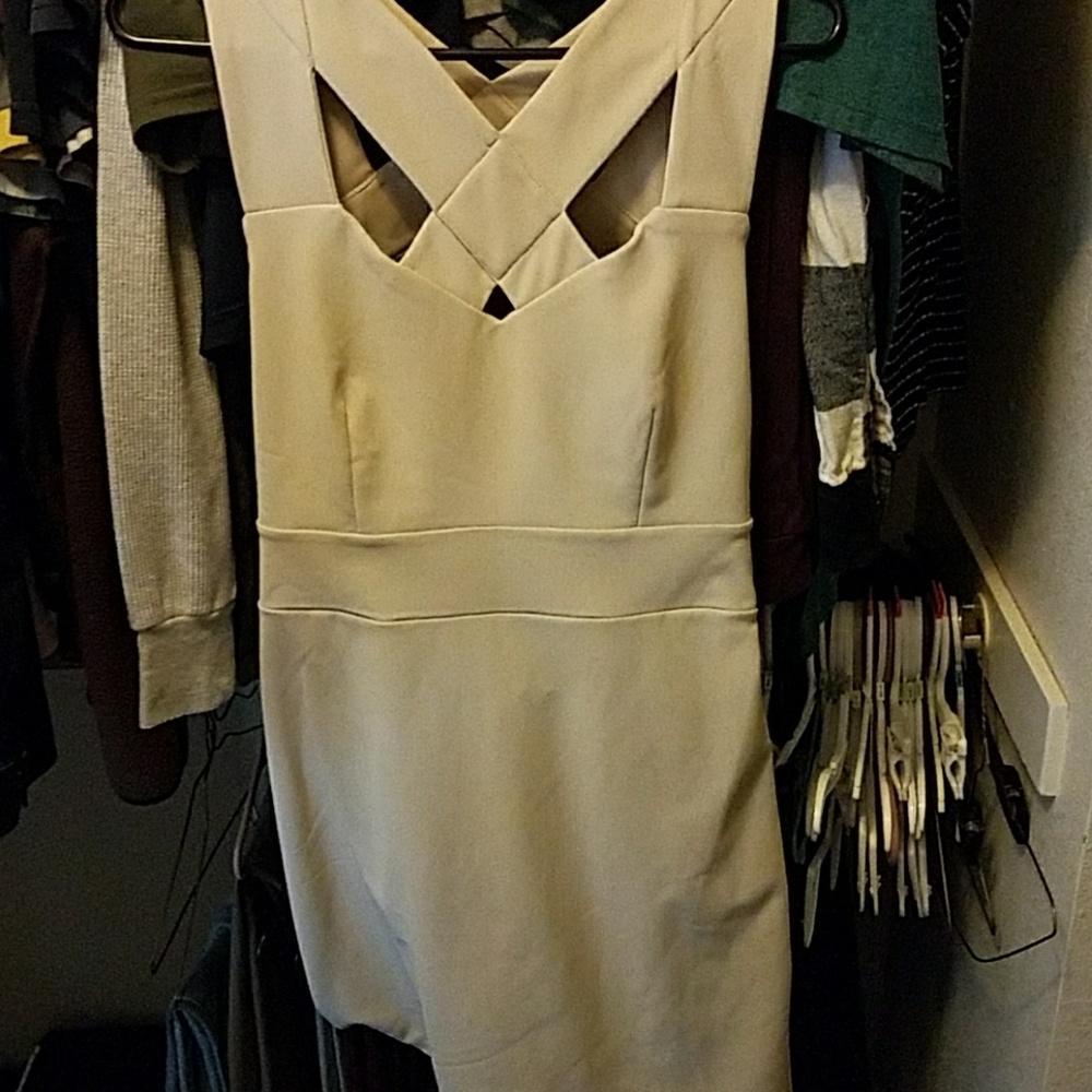 Dress..beige