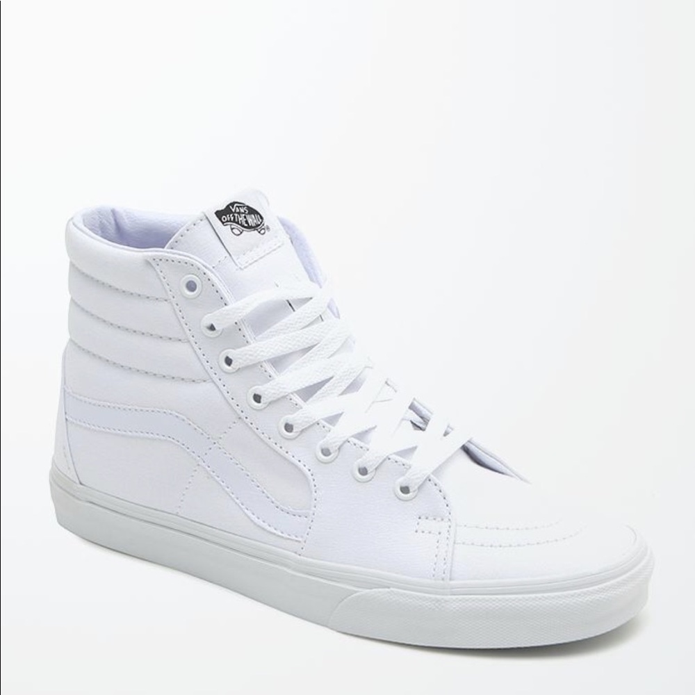 White Sk8 Hi