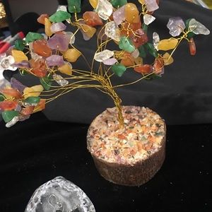 Gemstone money tree