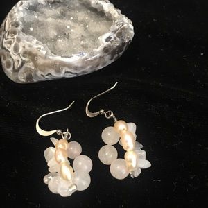 Gemstone earrings