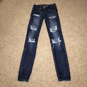 American eagle super stretch jeans