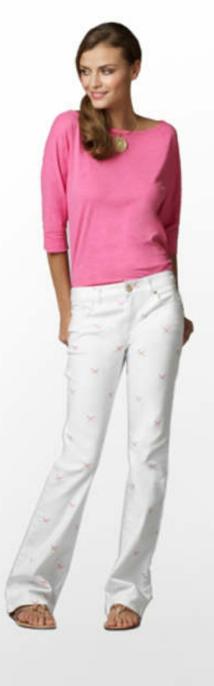NWT Lilly Pulitzer Babe Boot Cut Jeans