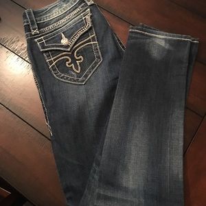 Rock revival skinny jeans size 29 long
