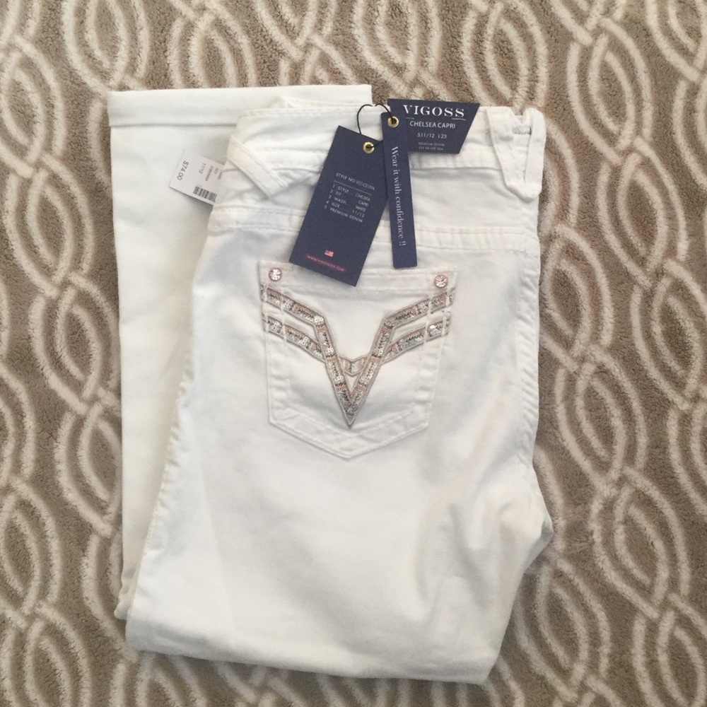 Silver Capris
