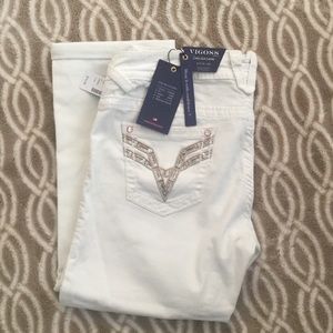 Silver Capris