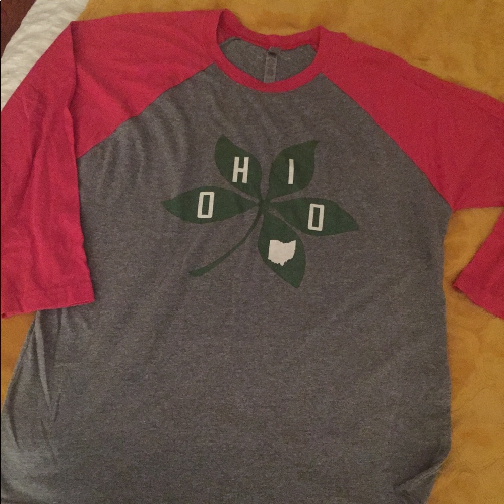 Ohio State Buckeyes baseball tee