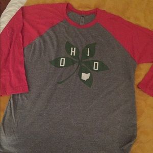 Ohio State Buckeyes baseball tee
