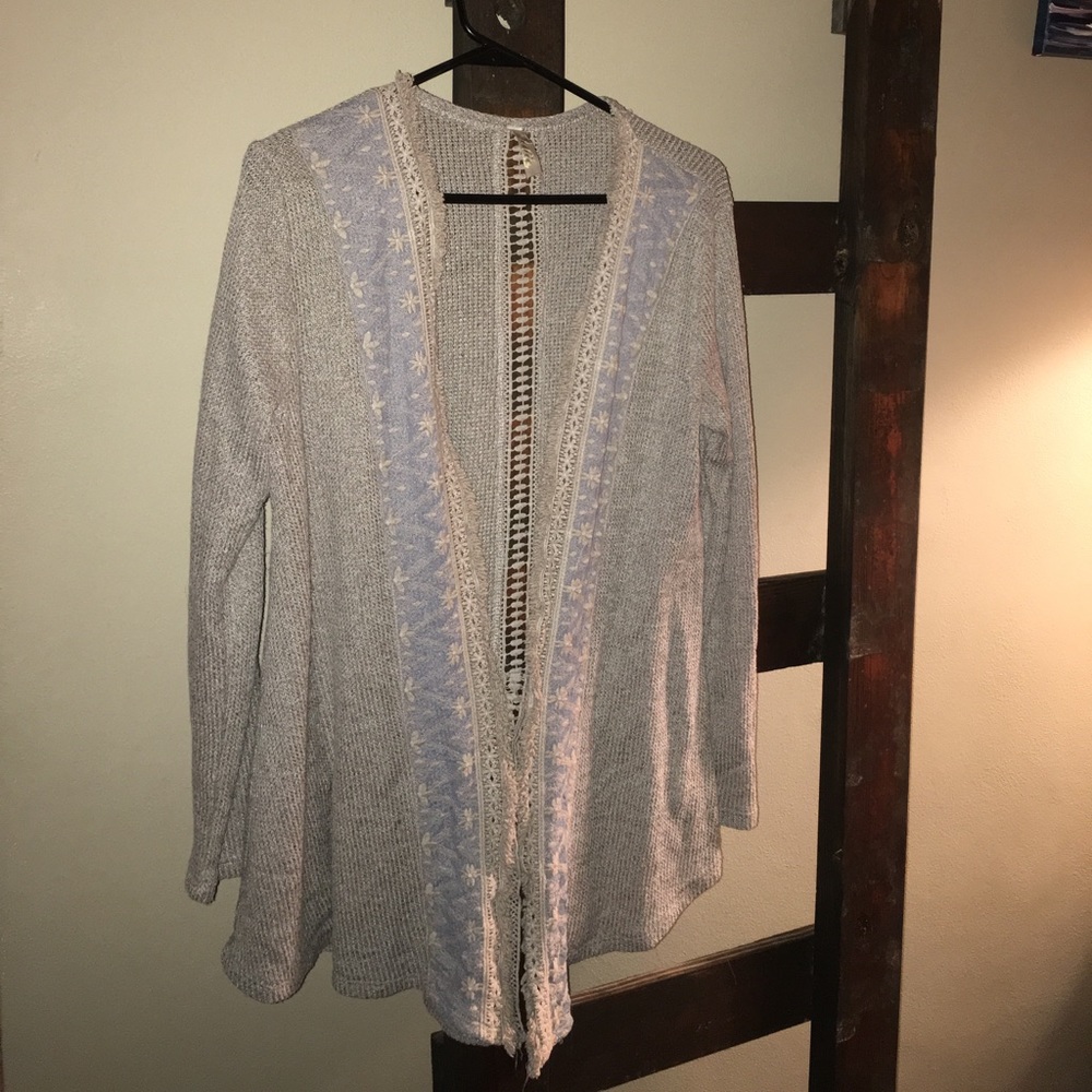 Grey sweater