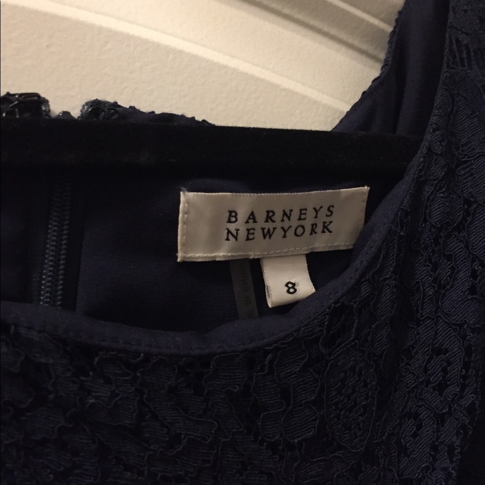 Barney’s NewYork Navy lace dress - Picture 2 of 4