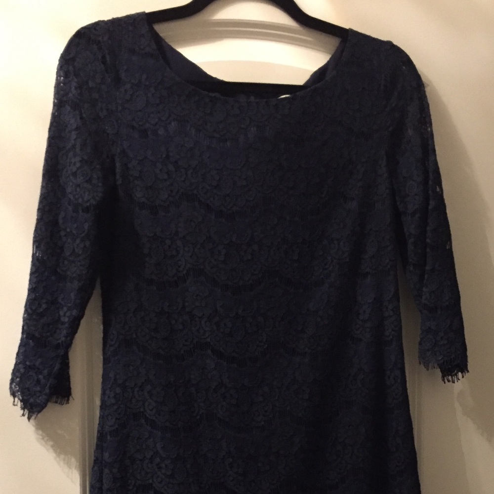 Barney’s NewYork Navy lace dress - Picture 4 of 4