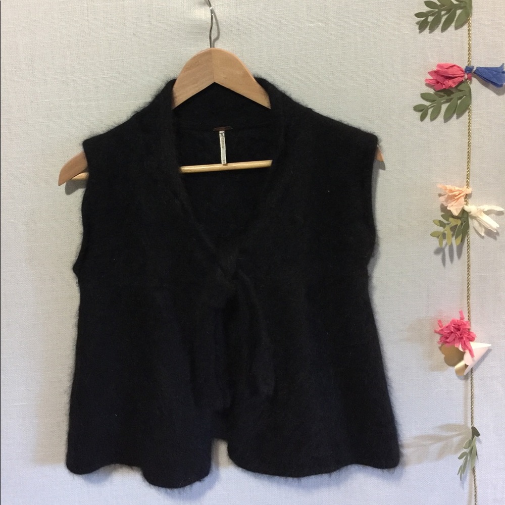Free People Angora vest