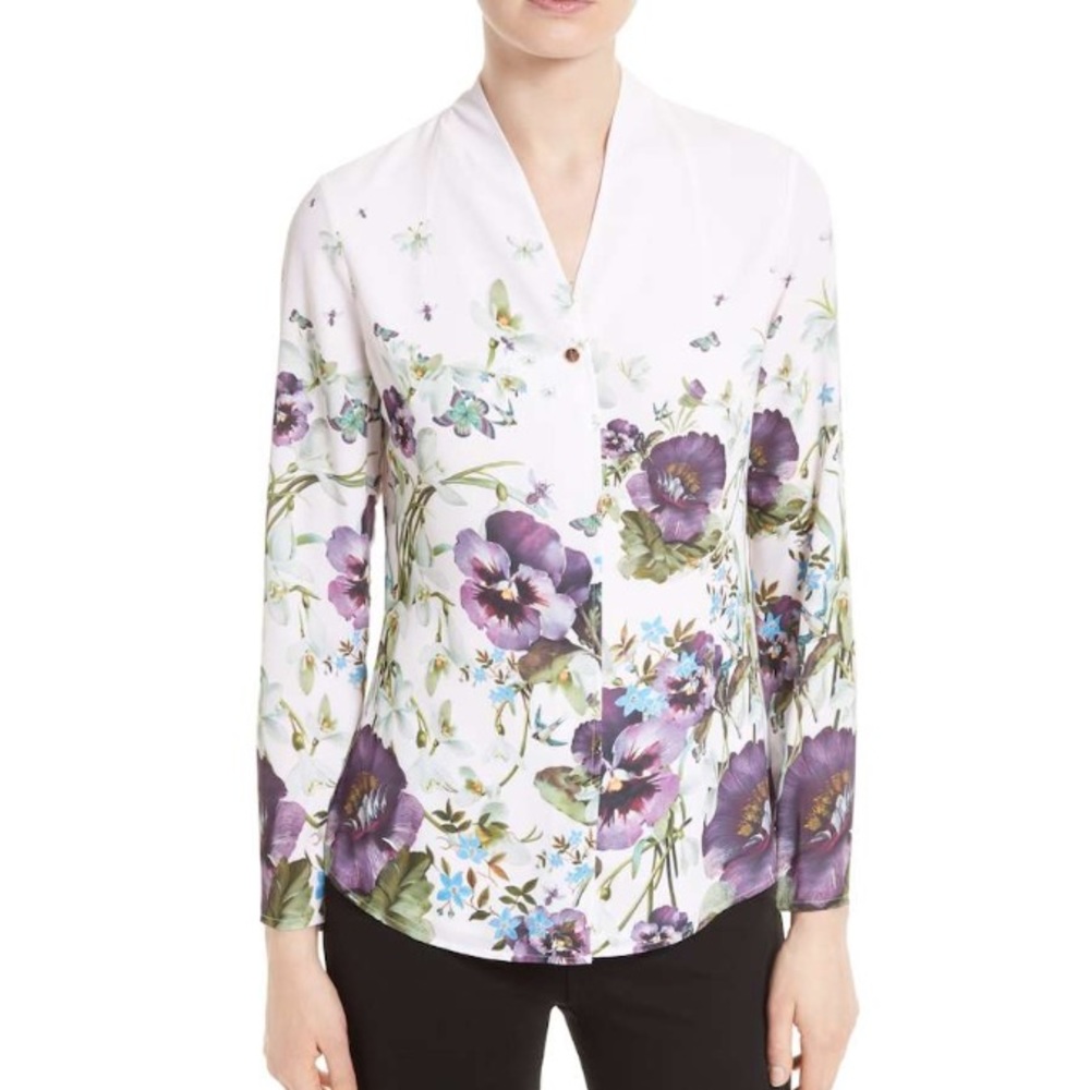Ted Baker London Elizay Floral Enchantment Shirt