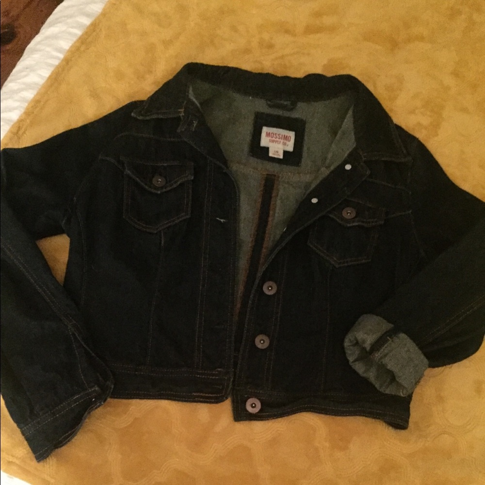 Mossimo cropped denim jacket