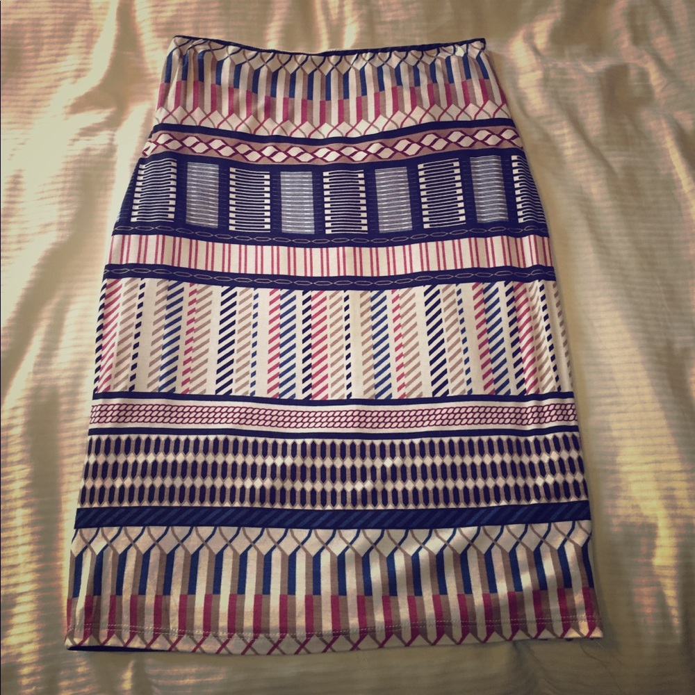 High waisted skirt