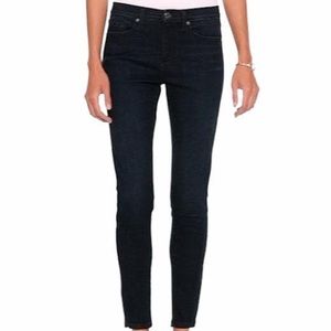 Banana republic dark wash skinny ankle