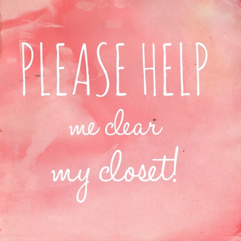 Help clear my closet with my lowest prices yet!