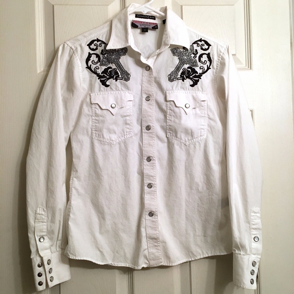 Panhandle Slim Skull Rock and Roll Shirt